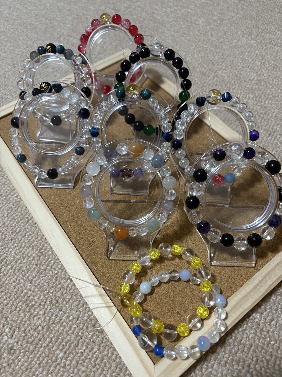 心を込めて天然石ブレスレットをあなたへお届けします オーダメイドでハンドメイド！お好みもお任せもOK⟡.· イメージ7