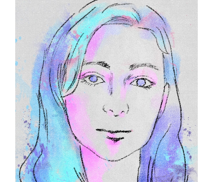 オシャレな水彩風似顔絵作成いたします！ イメージ2