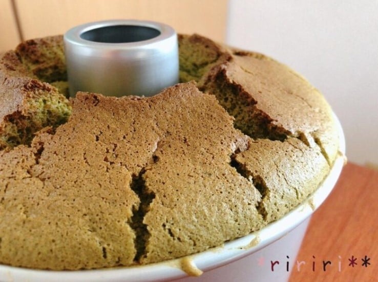 抹茶シフォンケーキレシピ＆作り方を伝授します 『抹茶シフォンの沼』から抜けられない方におすすめ イメージ4