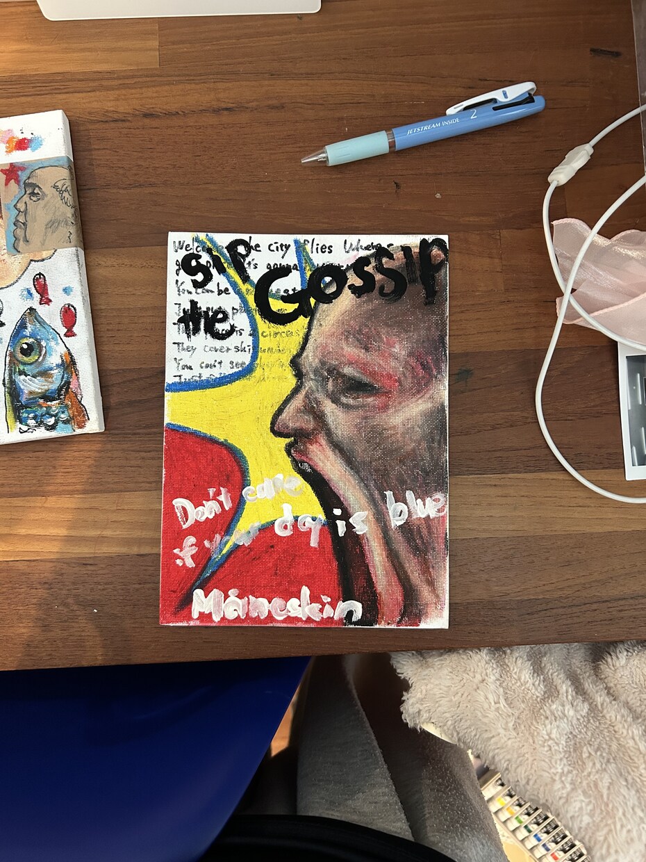 オシャレな落書き調の絵を作成します 鑑賞、インテリアへの活用で日常に差し色を！ イメージ8