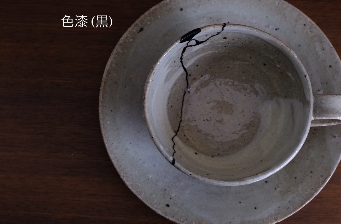 壊れてしまった器を本漆金継ぎで修繕致します 【本漆金継ぎ】 伝統的な漆を使った修繕 イメージ6
