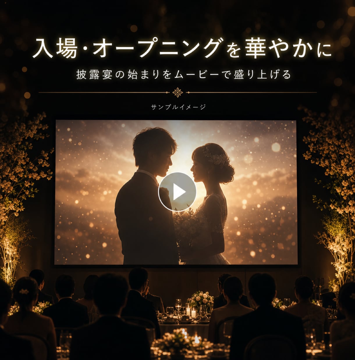 ISUM対応も相談可！入場オープニングを制作します 音ハメと枚数で盛り上げ入場オープニングを制作します イメージ1