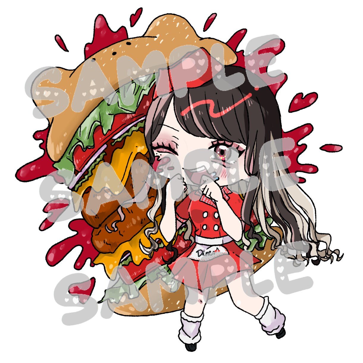かわいいミニキャラお描きします かわいいアイコンやグッズ用に使えるミニキャラをお描きします！ イメージ3