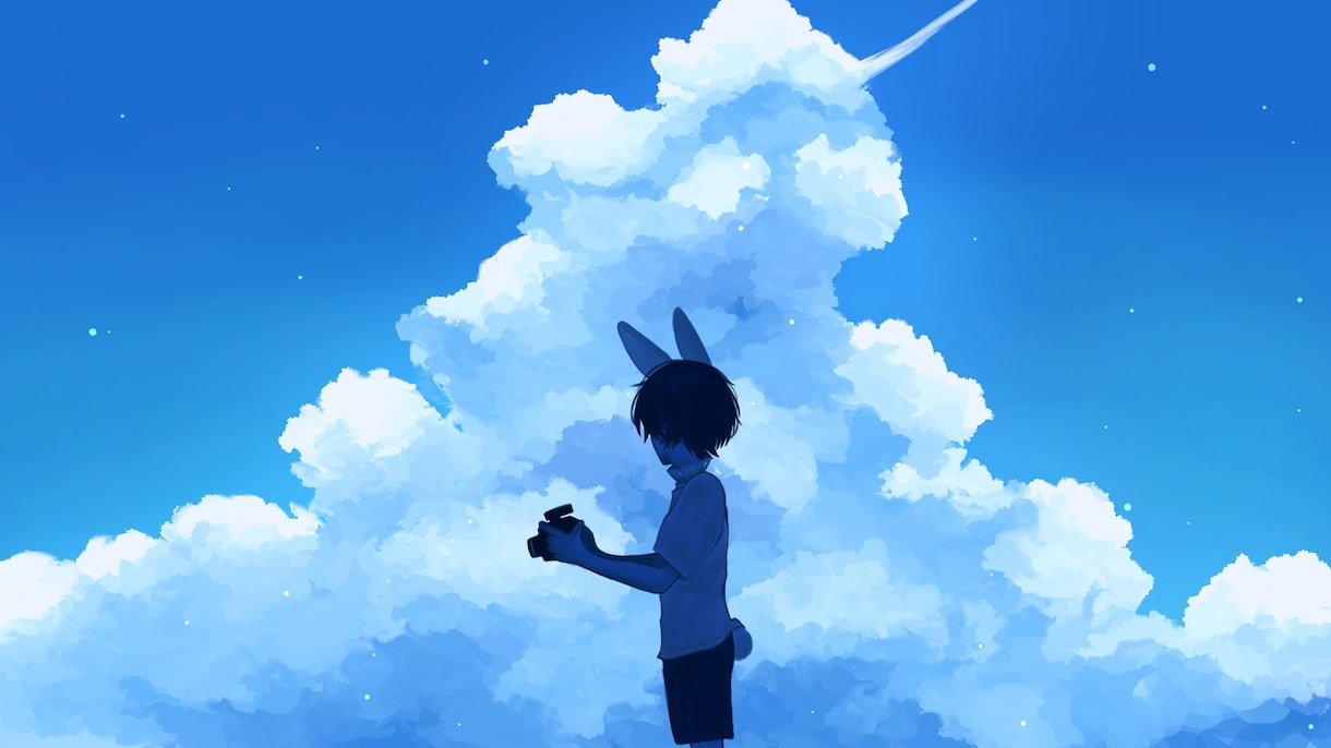 アイコンやMV、夏のイラストなど描きます 夏の絵が得意です！是非活動のお手伝いをさせてください！ イメージ3
