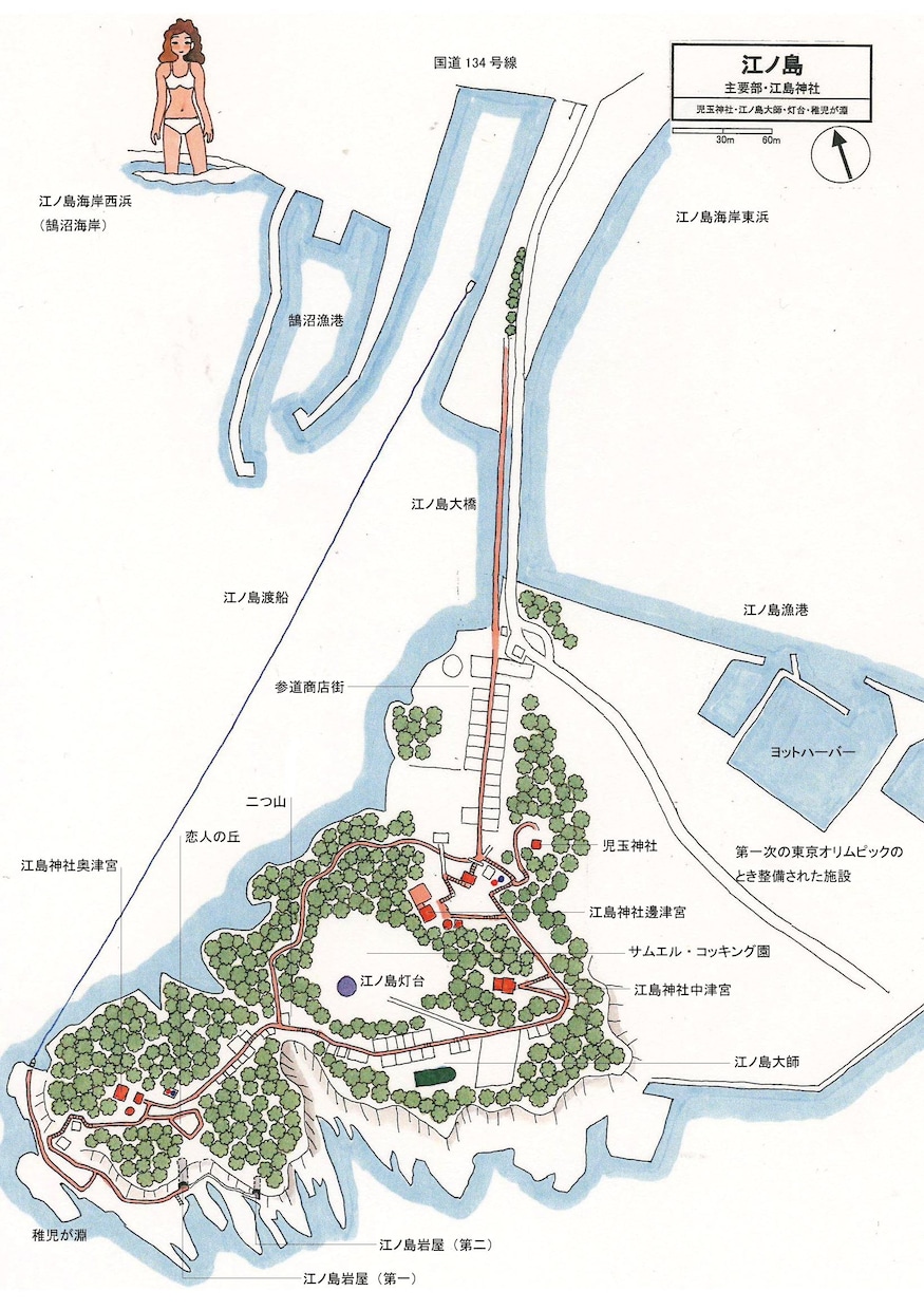 寺や神社の境内図制作します 印刷物やホームページなどに使用するお寺や神社の境内図を制作 イメージ8