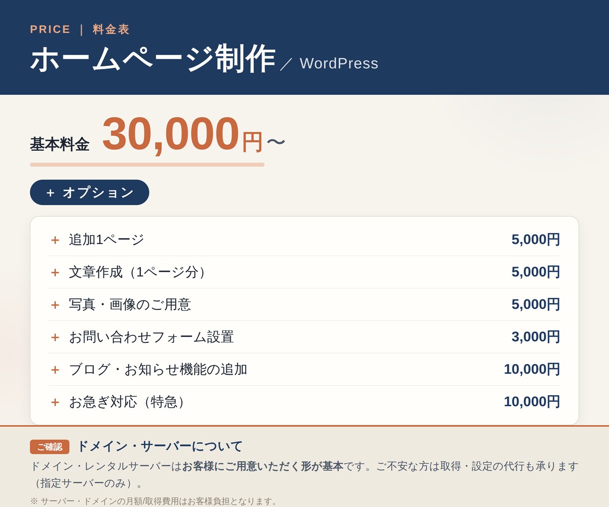安心価格で自分で更新できるHPを制作します WordPressで簡単更新／スマホ対応・初心者歓迎 イメージ2