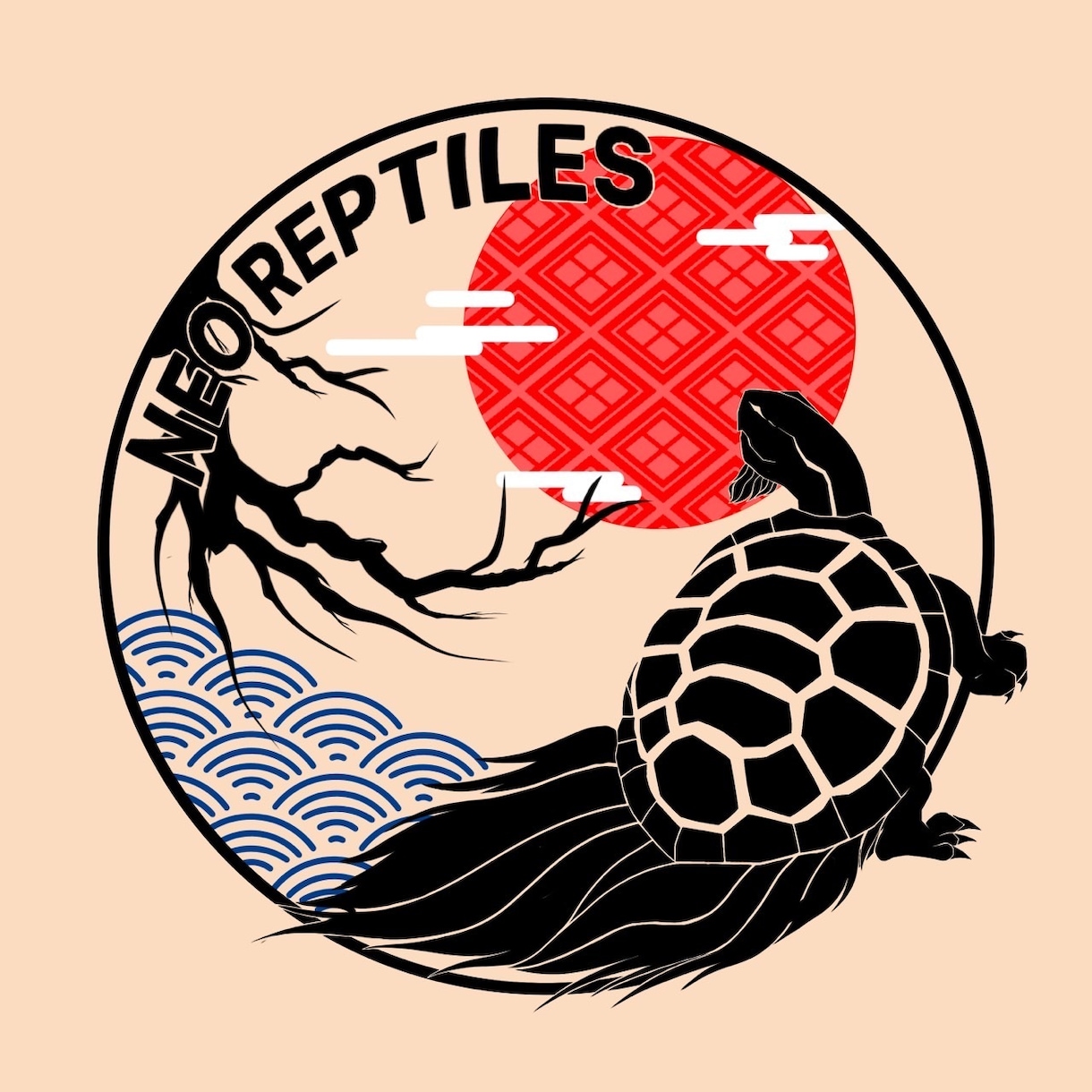 生き物を影絵/和風にロゴ/イラスト制作してます お客様好みの影絵/和風イラストが見つかるかも？ イメージ1