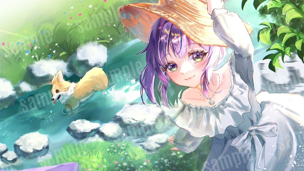 割引あり‪！お得にご希望のイラストお描きします 商用利用OK！流行りの魅力的なイラストが欲しい方へ イメージ6