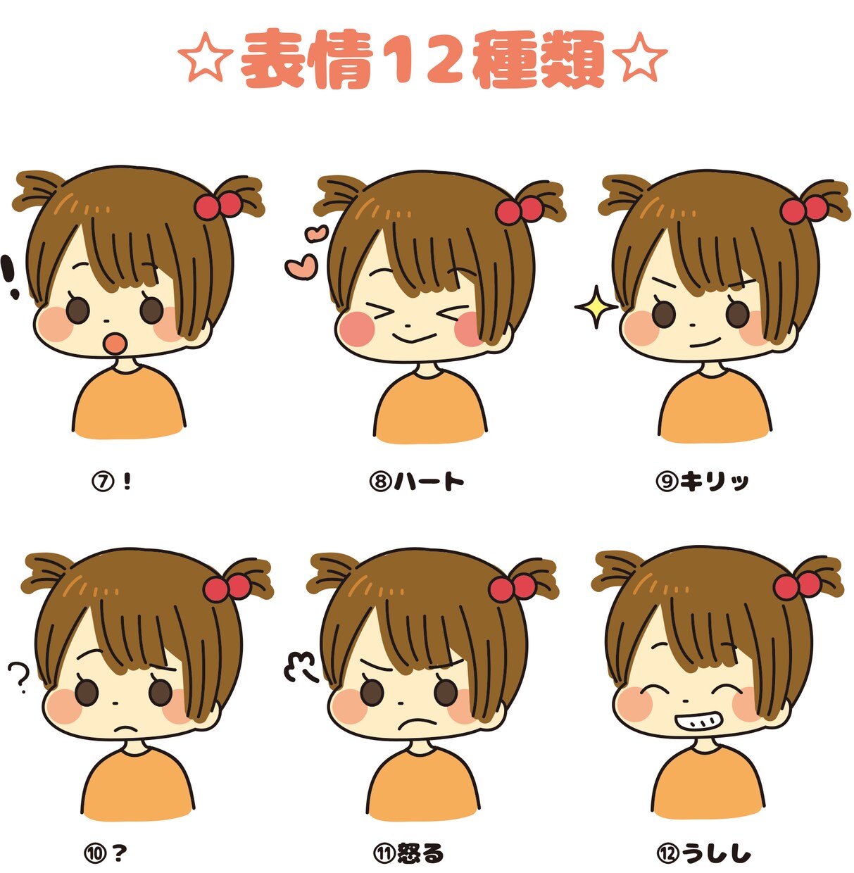 デフォルメのかわいいアイコン描きます SNS、ブログ用アイコンに♬︎ イメージ3