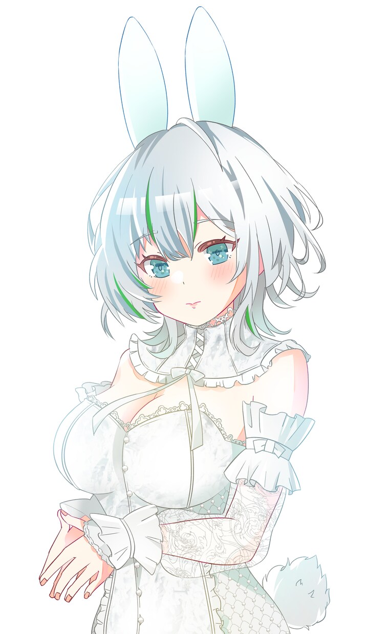 配信者様向け★魅力的な1枚絵を制作します V活動を応援！サムネイル・配信・グッズ用に！ イメージ6