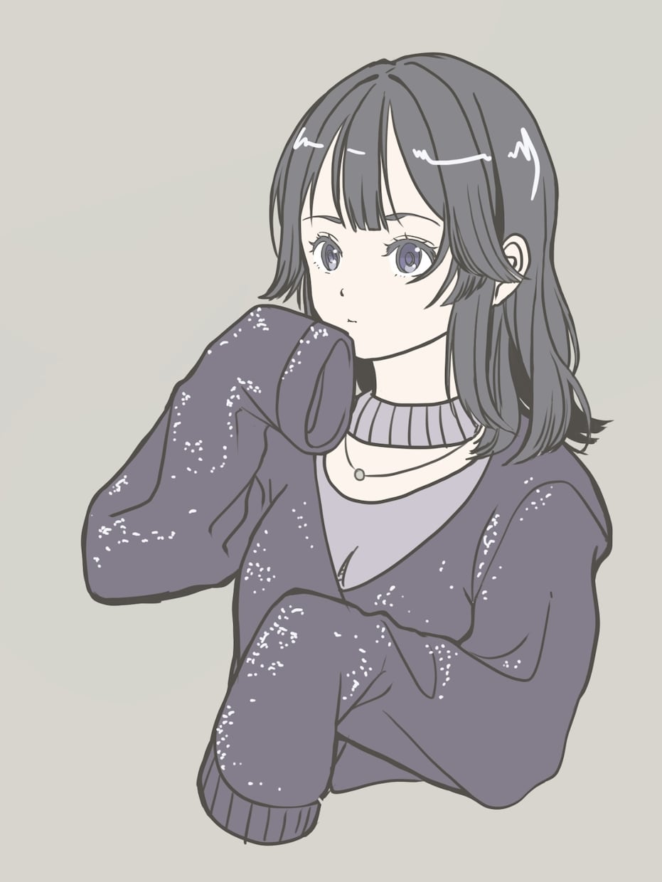 暖かくて可愛い女の子のアイコンを作成します 暖かい雰囲気の可愛い女の子アイコンを作成します。 イメージ2