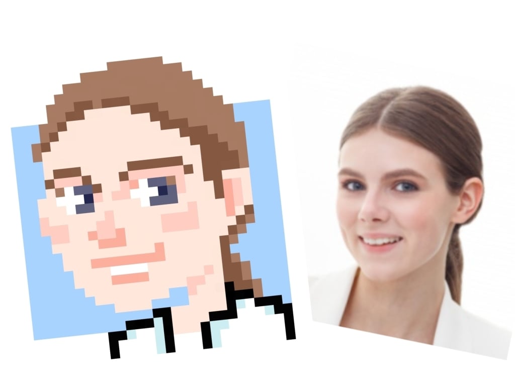 ドット絵似顔絵(顔メイン)作成いたします SNS等のアイコンや名刺にお使いください！【商用可★】 イメージ7