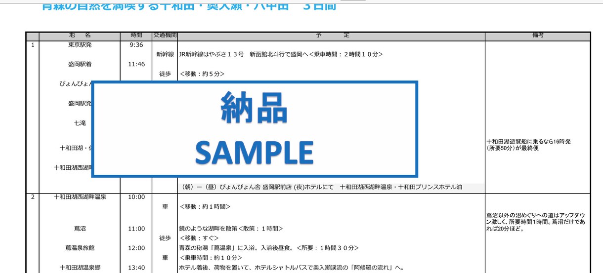 元旅行プランナーが国内旅行プランをご提案します 企画・手配・添乗を約6年経験した私がオーダーメイド旅行を作成 イメージ1