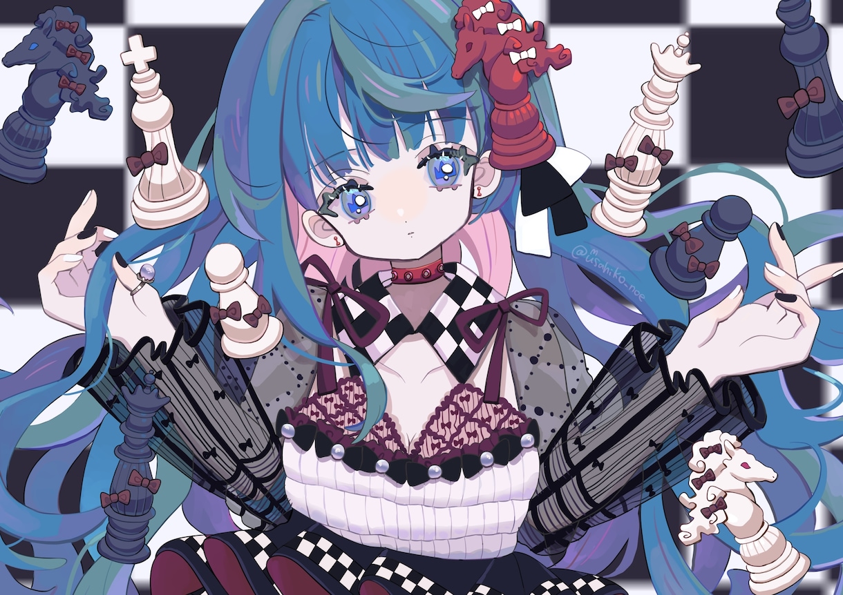おしゃれ可愛いキャラクターイラスト制作します サムネイル・挿絵・SNSアイコンなどに使用可能です！ イメージ3