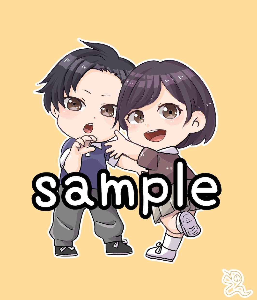 かわいいイラストを描きます SNSのアイコンや挿入画に、かわいいイラストをお届けします！ イメージ3
