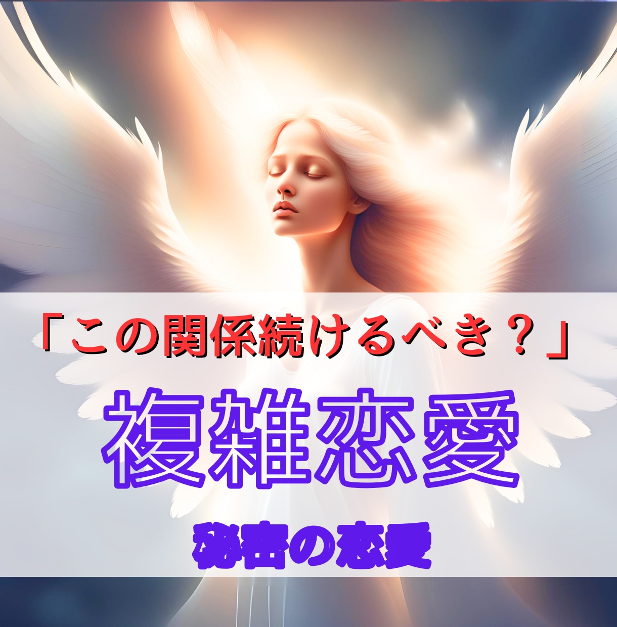 複雑恋愛のお相手の気持ちと未来をサクサク鑑定します 【先着10名様】実績4600件のスピード鑑定♪ イメージ1