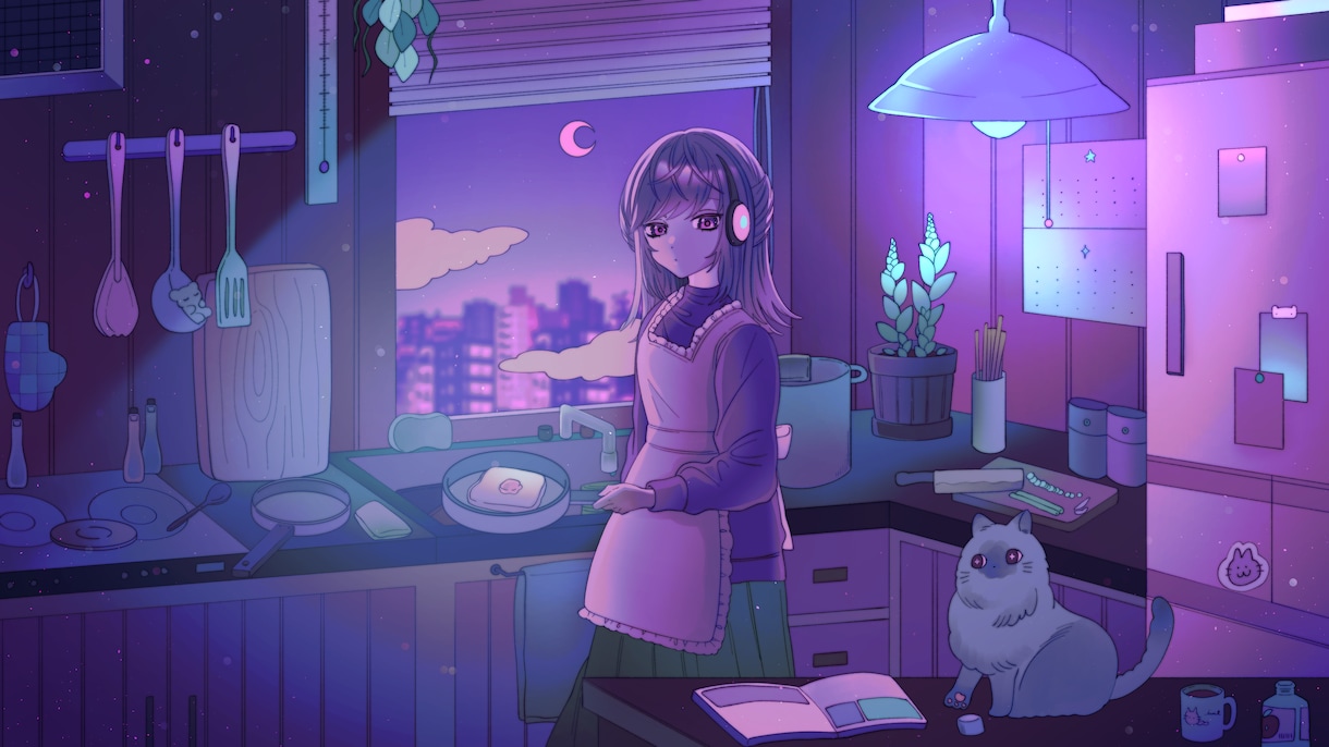オリジナルMVイラスト制作/動画編集もできます 参考動画のようなオリジナルＭＶを制作 イメージ4