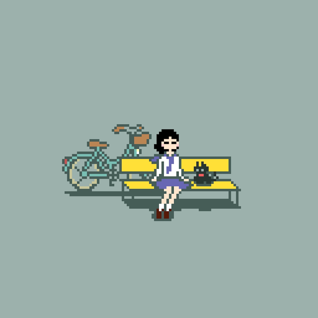 ドット絵のデフォルメキャラクターを描きます かわいくデフォルメした、レトロゲーム風のキャラクターイラスト イメージ1