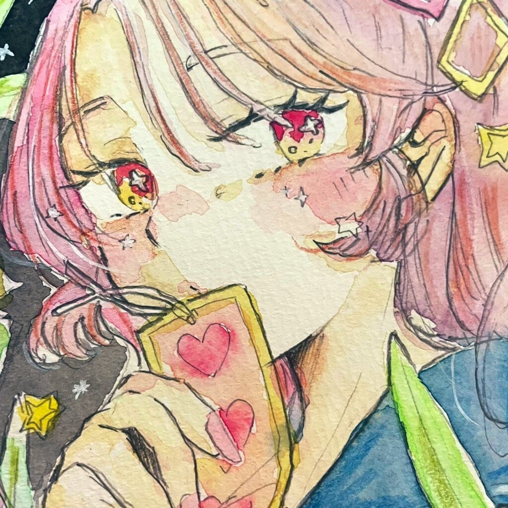 女の子のイラストを描きます プレゼント、インテリア、コレクションにいかがでしょうか。 イメージ3