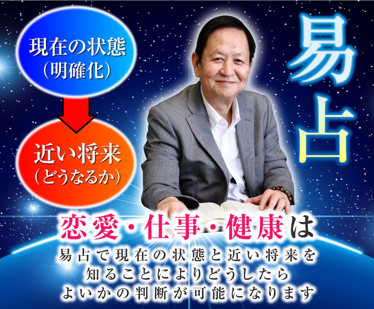 易占鑑定。運を上げたい方だけに鑑定します 運気向上。恋愛運・仕事運の上昇。あなたの気と生年月日から鑑定 イメージ5