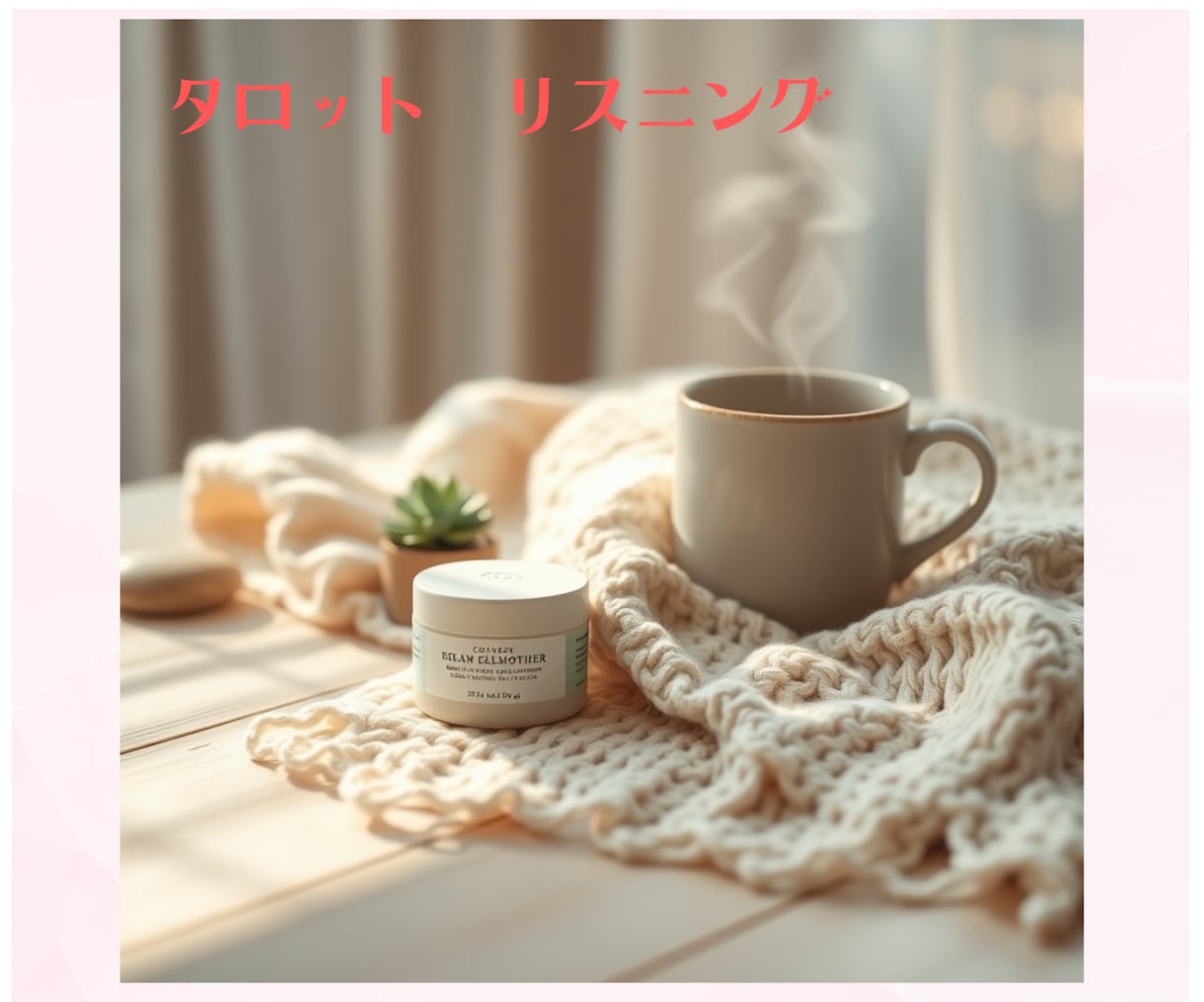 傾聴とタロット☘️あなたの心に寄り添います 1分〜でもOK⭐️あなたのお話を聞かせてください イメージ1