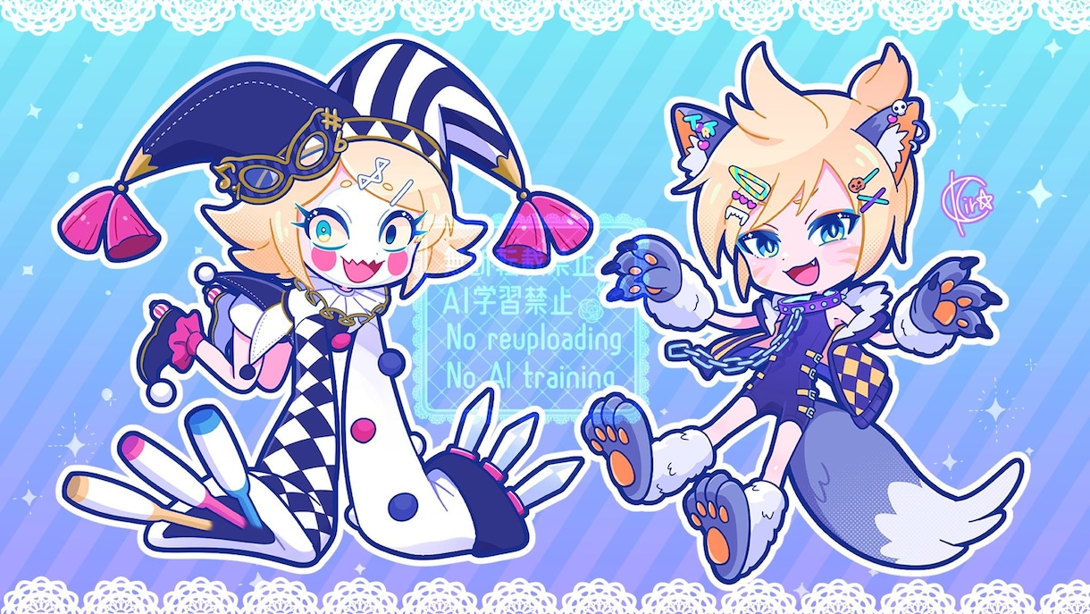 プロイラストレーターが可愛いミニキャラ描きます グッズや動画に最適！個性を活かしたミニキャラ・ちびキャラ作成 イメージ6
