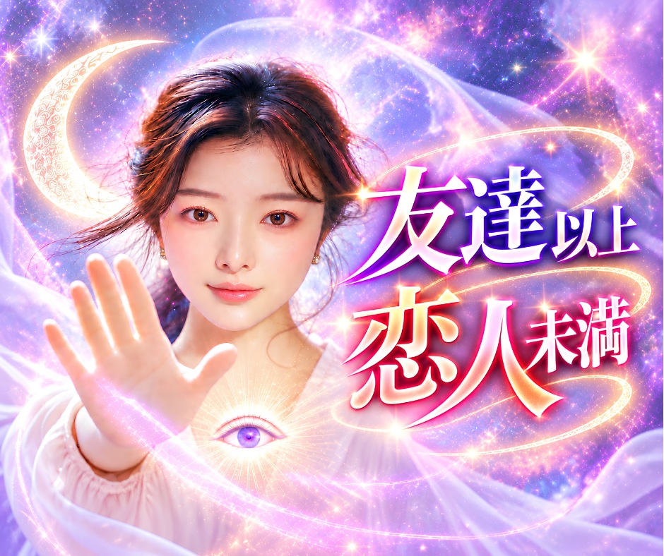 友達以上恋人未満？曖昧な二人の未来占います あの人の言葉にできない本音を紐解く心眼共鳴リーディング イメージ1