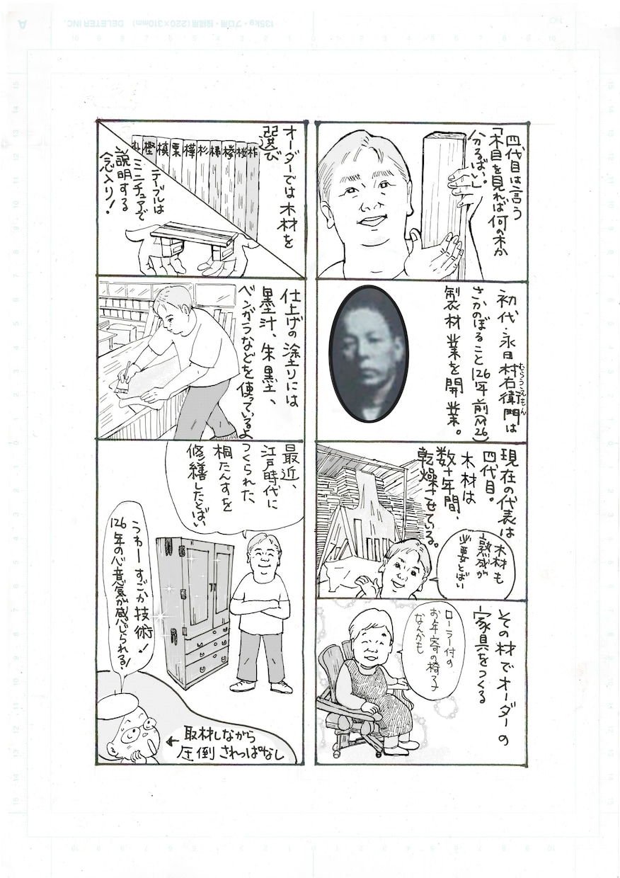 似顔絵漫画、商品紹介漫画、描きます 店舗メンバーの思いを漫画にしませんか？ イメージ2