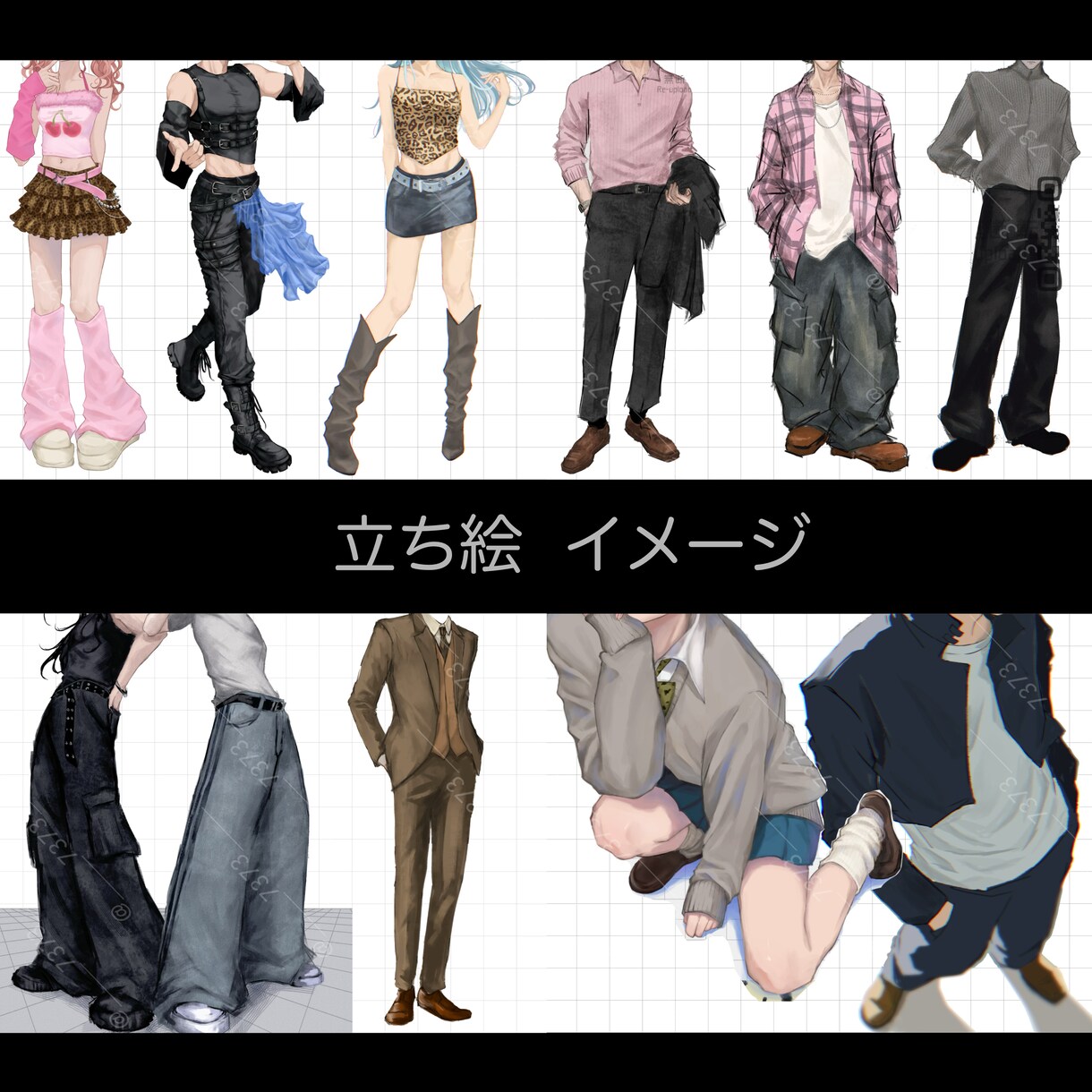 観てもらえるイラスト⟡.·お描きします 細部まで妥協しない、厚塗りで魅せる唯一無二の作品⟡.·*. イメージ8