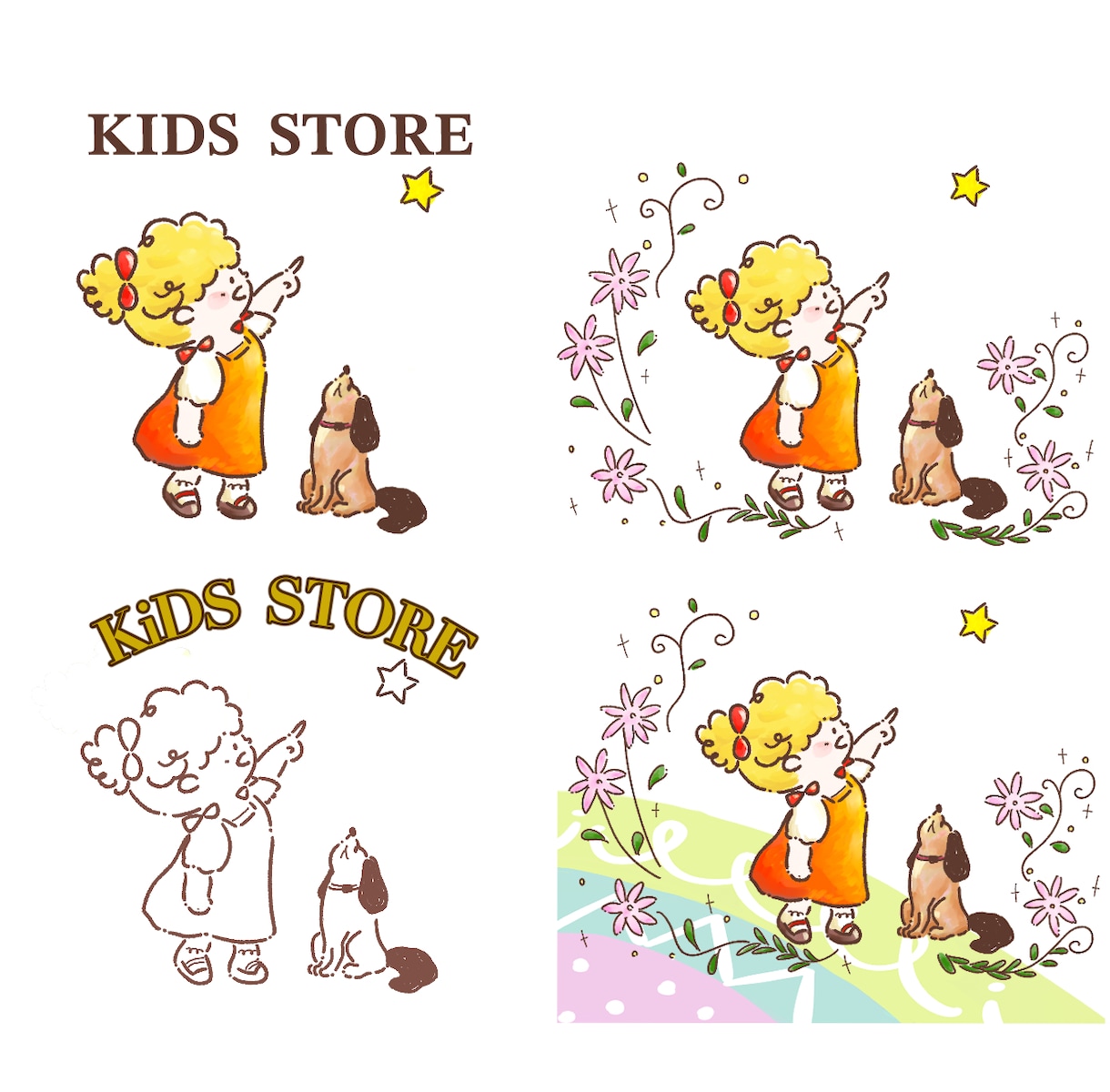 商用可＊手描きの温もりのあるイラスト作ります SNSアイコン、挿絵、グッズ、ショップカード等を魅力的に イメージ8
