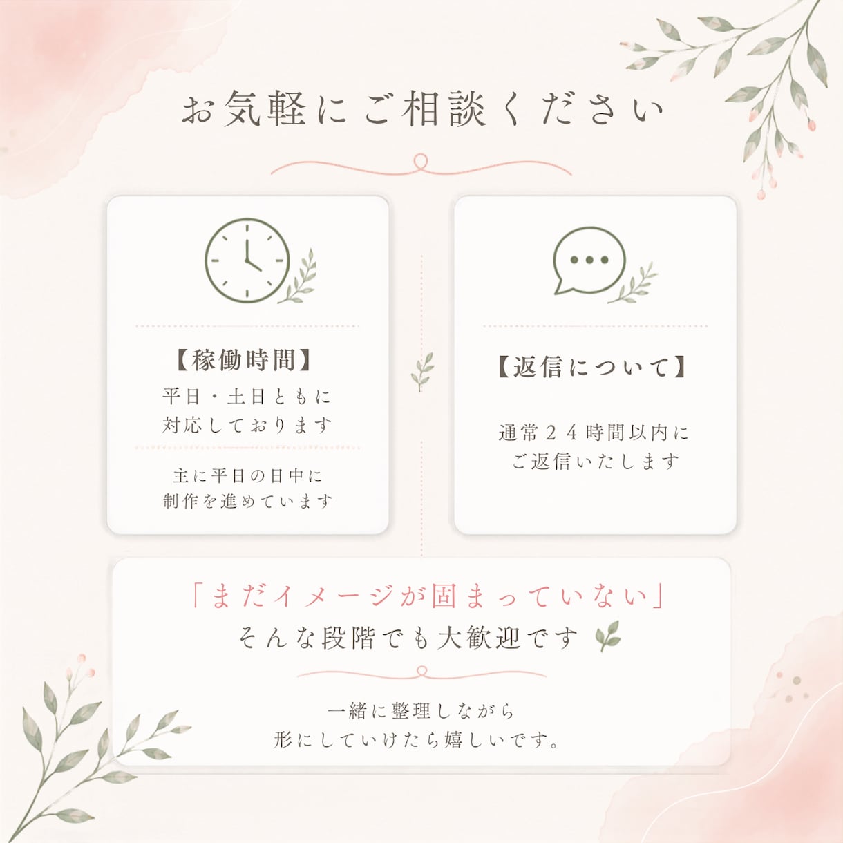 想いに寄り添う、洗練されたロゴを制作します 丁寧なヒアリングで想いや世界観を形にします イメージ4