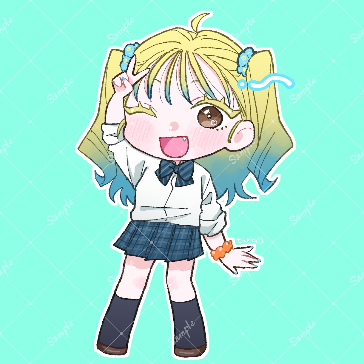 イラスト全般お描きします Xやインスタ、YouTubeなど様々な用途で使用可能です⋆꙳ イメージ10