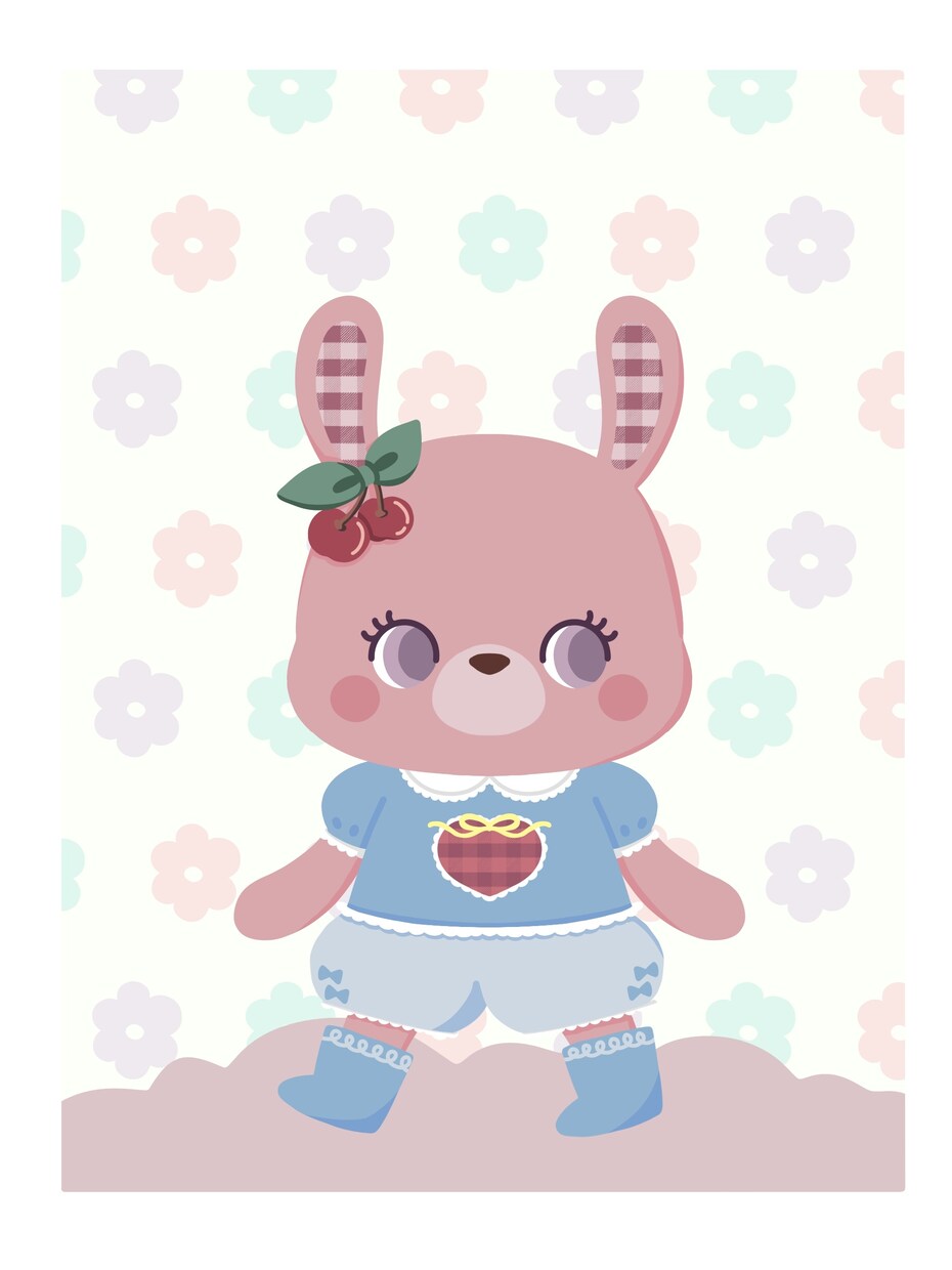 動物キャラクター制作します 淡い色と可愛いキャラクターを制作します イメージ4