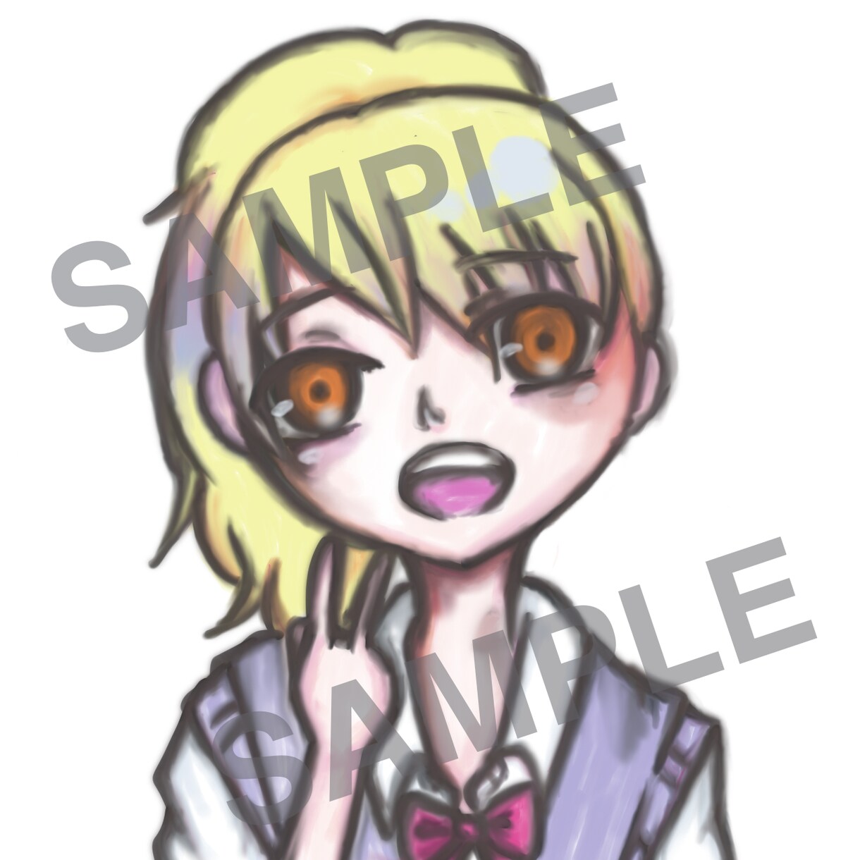 アイコン向き簡易イラスト作成します 最短即日！ちょっとしたアイコンが欲しい方向け イメージ4