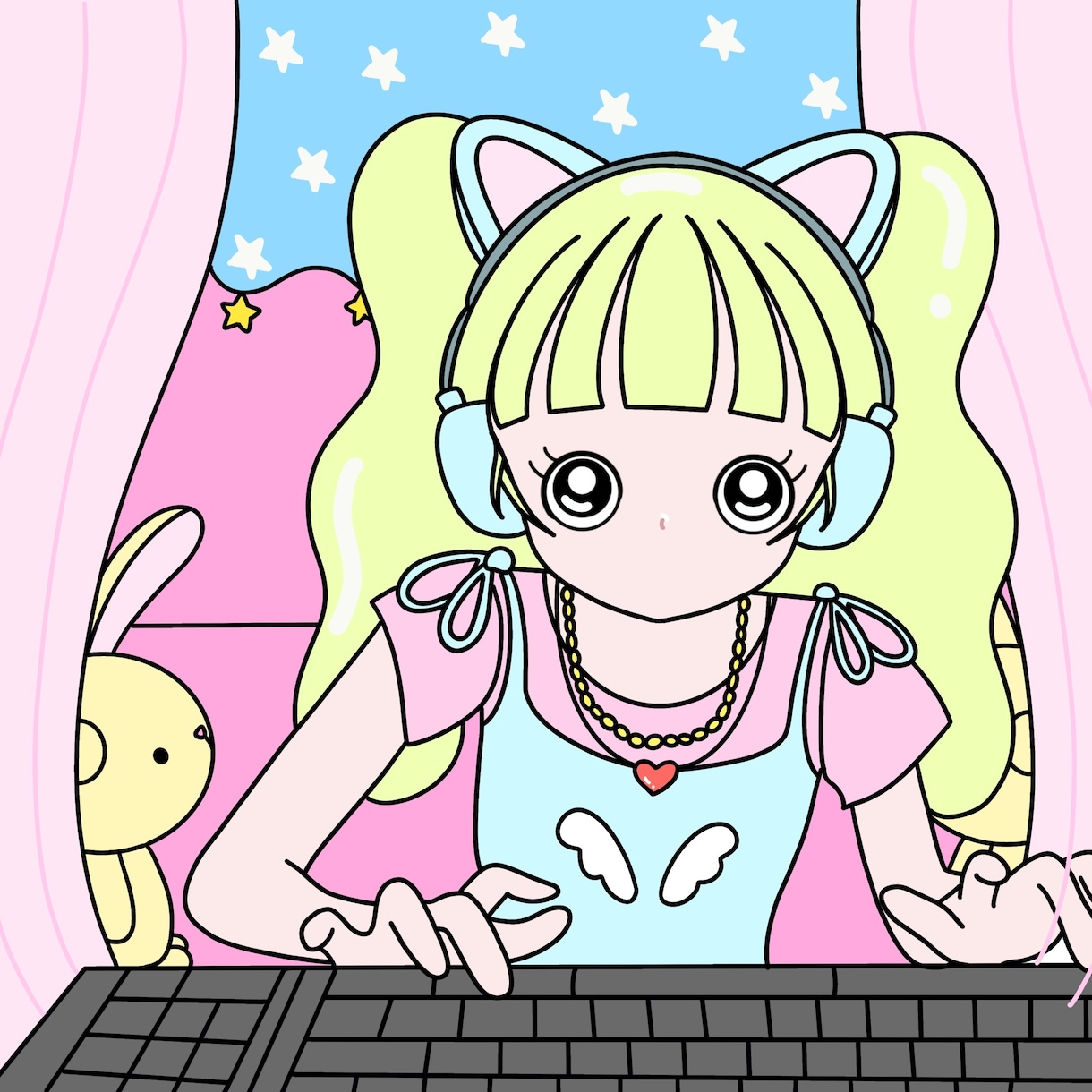 商用◎アイコン・結婚式・挿絵.各種イラスト承ります 修正無制限ポップでかわいい人物イラストを丁寧にお描きします！ イメージ1