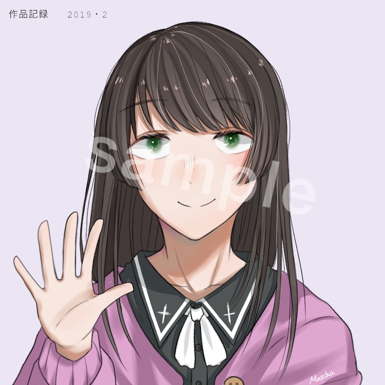 SNSなどのアイコンを制作します ⋆*ミニキャラ、等身両方可能！貴方だけアイコンをお描きします イメージ2
