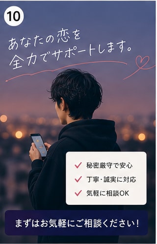 マチアプ・LINEの返信、一緒に考えます 「なんて返せばいいかわからない」を自然に解決します イメージ10