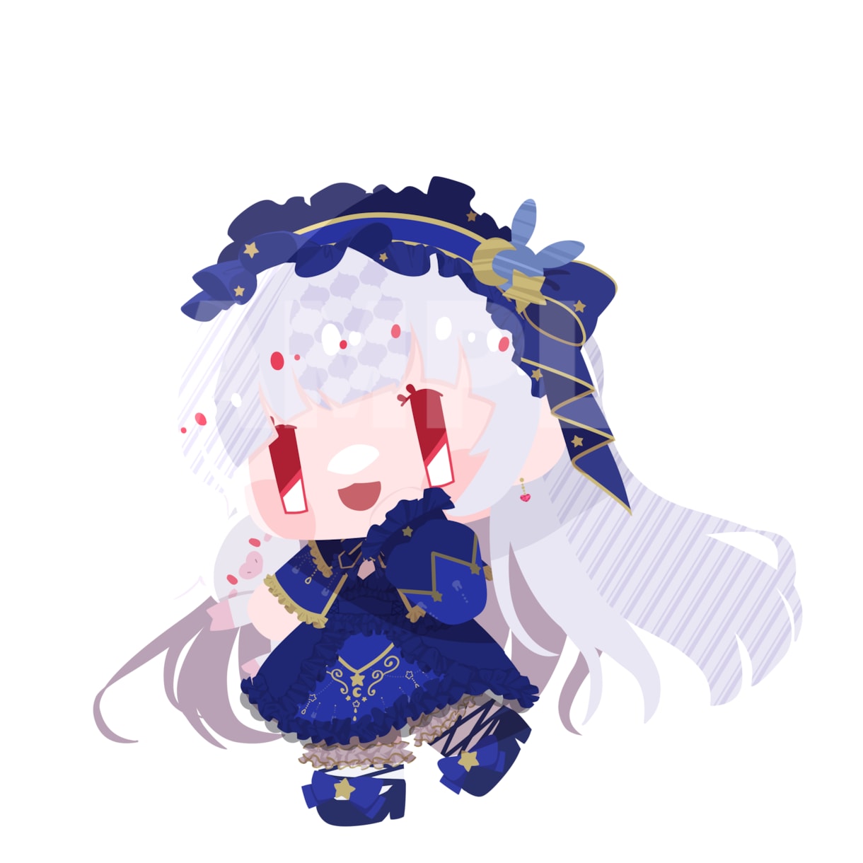 アイコンに！2頭身デフォルメイラストお描きします 商用利用可！あなたのキャラをむにむにで可愛くしてみませんか？ イメージ2