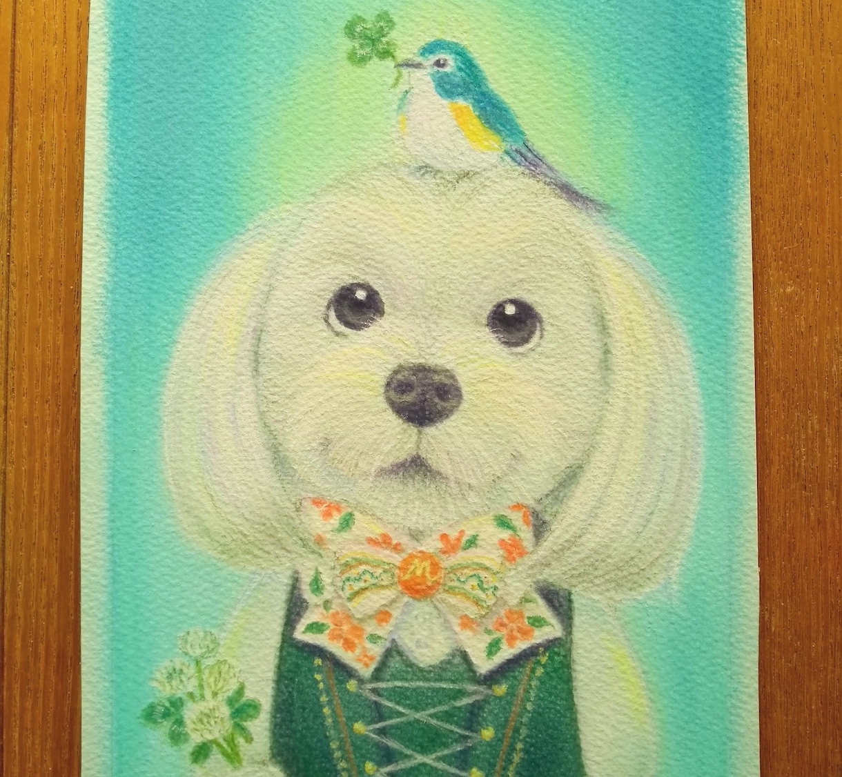 ほっこり暖かいうちの子似顔絵　パステルで描きます 写真には残らない、そのコらしさを一枚の絵に イメージ7
