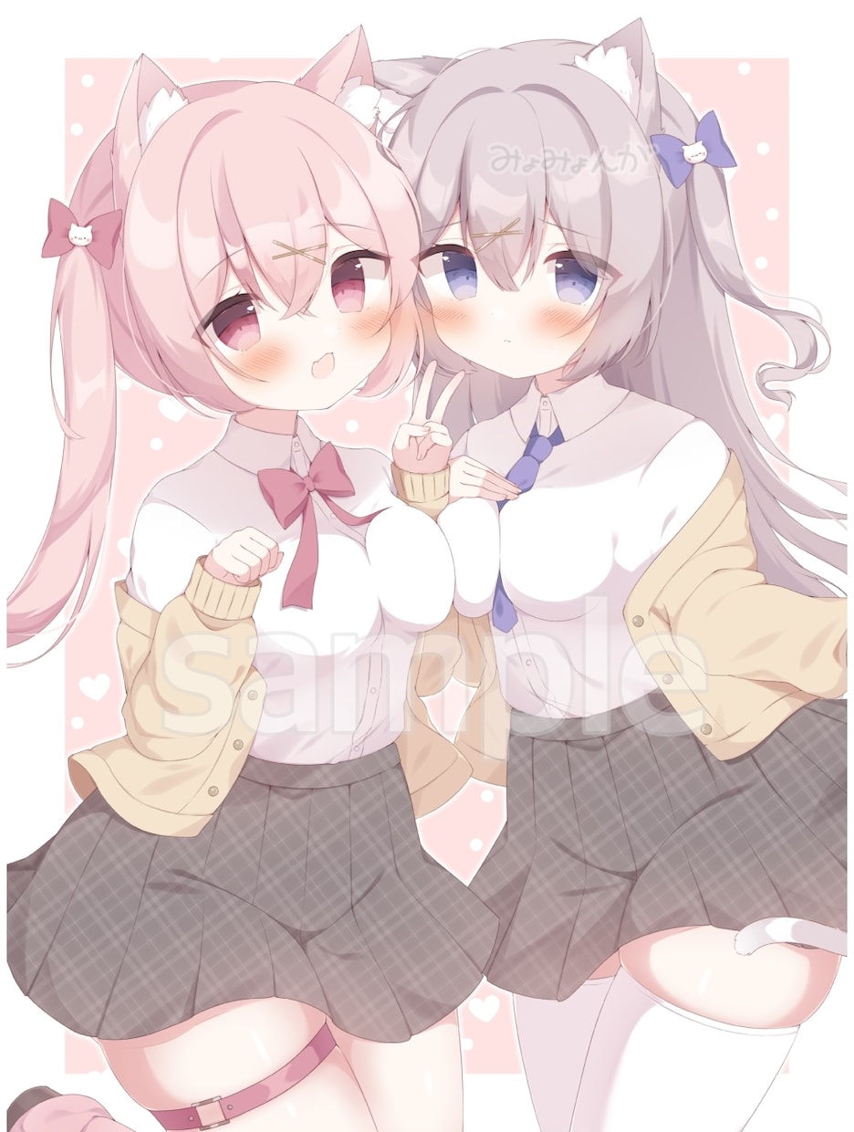 一枚絵イラスト、アイコンイラストを制作します アイコンやグッズなどにお使いいただけるイラストを制作します！ イメージ2