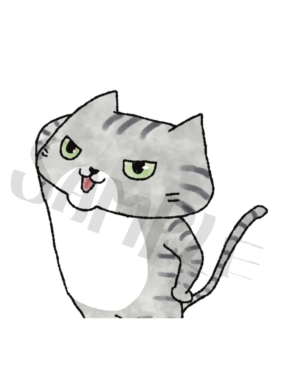 ゆるくてシンプルな猫イラスト描きます ブログやSNSで使える、あなただけのアイコンを作りませんか？ イメージ6