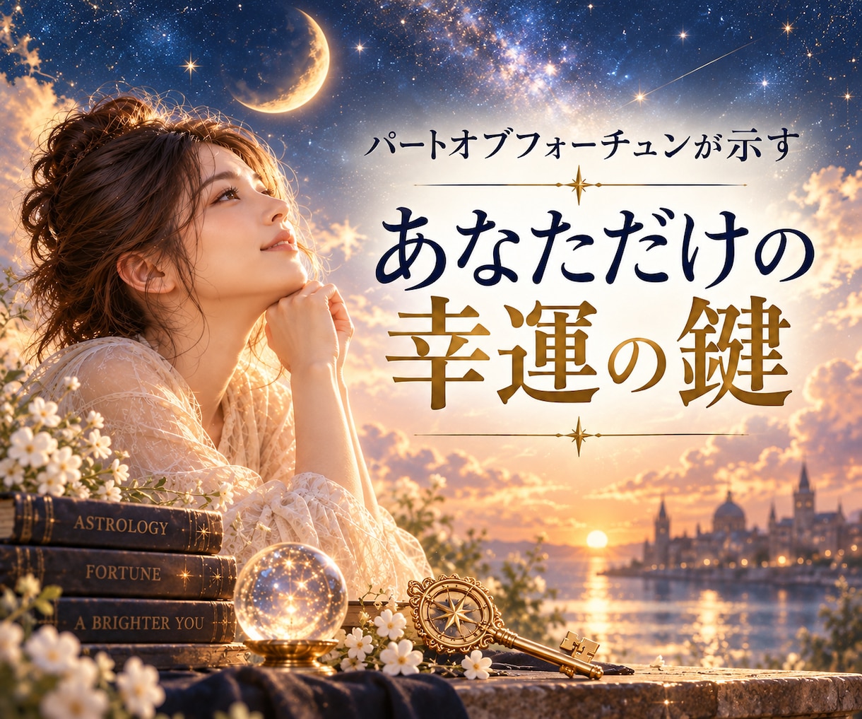 楽に幸運を掴めるあなただけの領域が分かります パートオブフォーチュンが示すあなただけの幸運の鍵 イメージ1
