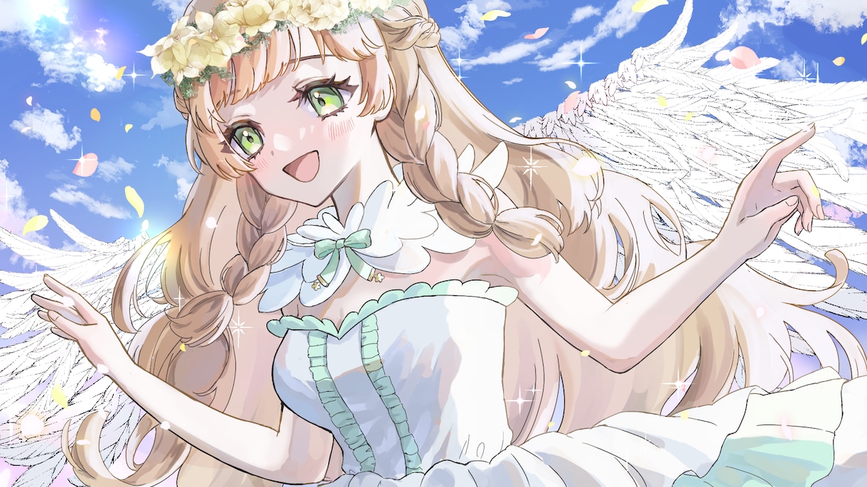 かわいい・かっこいい一枚絵描きます MVサムネ・一枚絵・アイコン等/ライバー・Vtuber様にも イメージ2