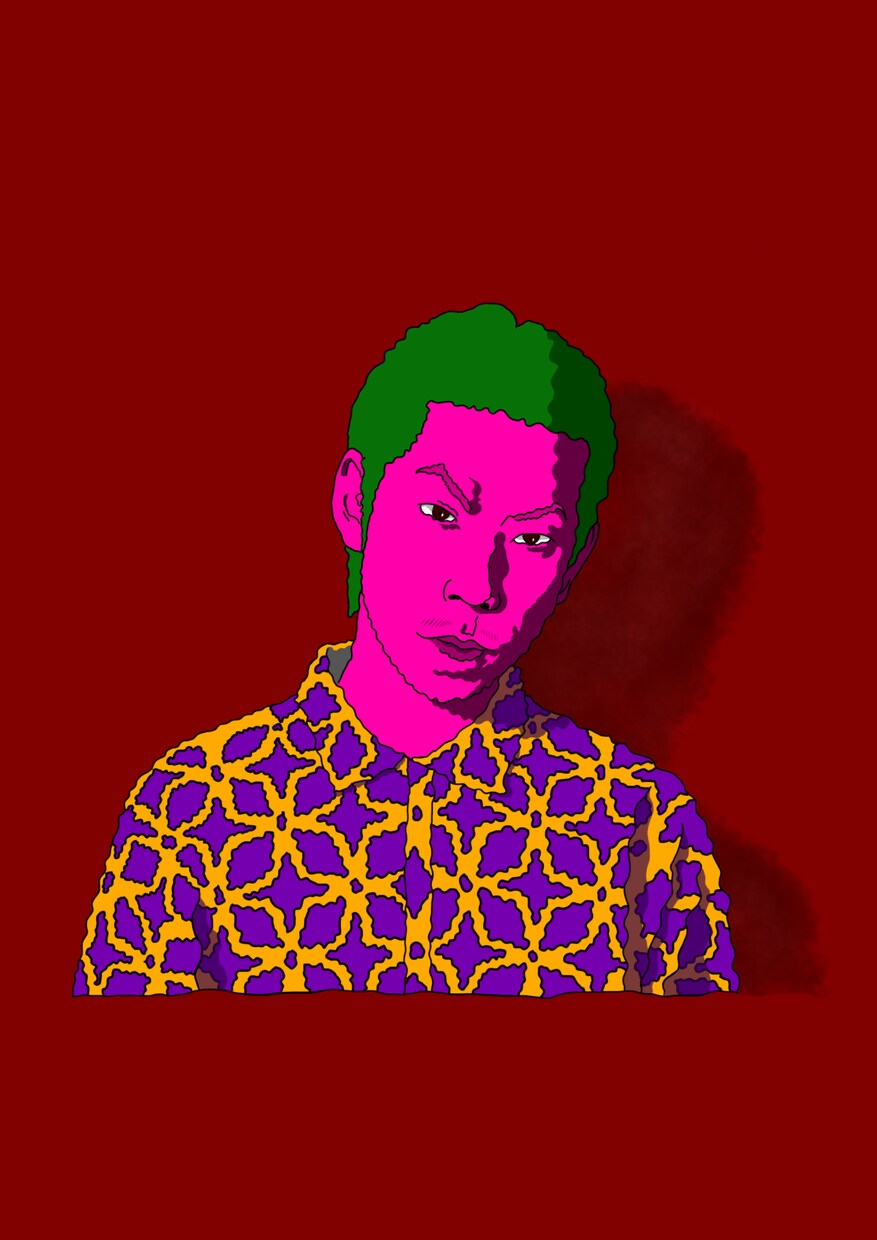 ヘドロみたいな似顔絵を書きます 毒素の溜まった現代人向けにクセの強いイラストを描きます イメージ1