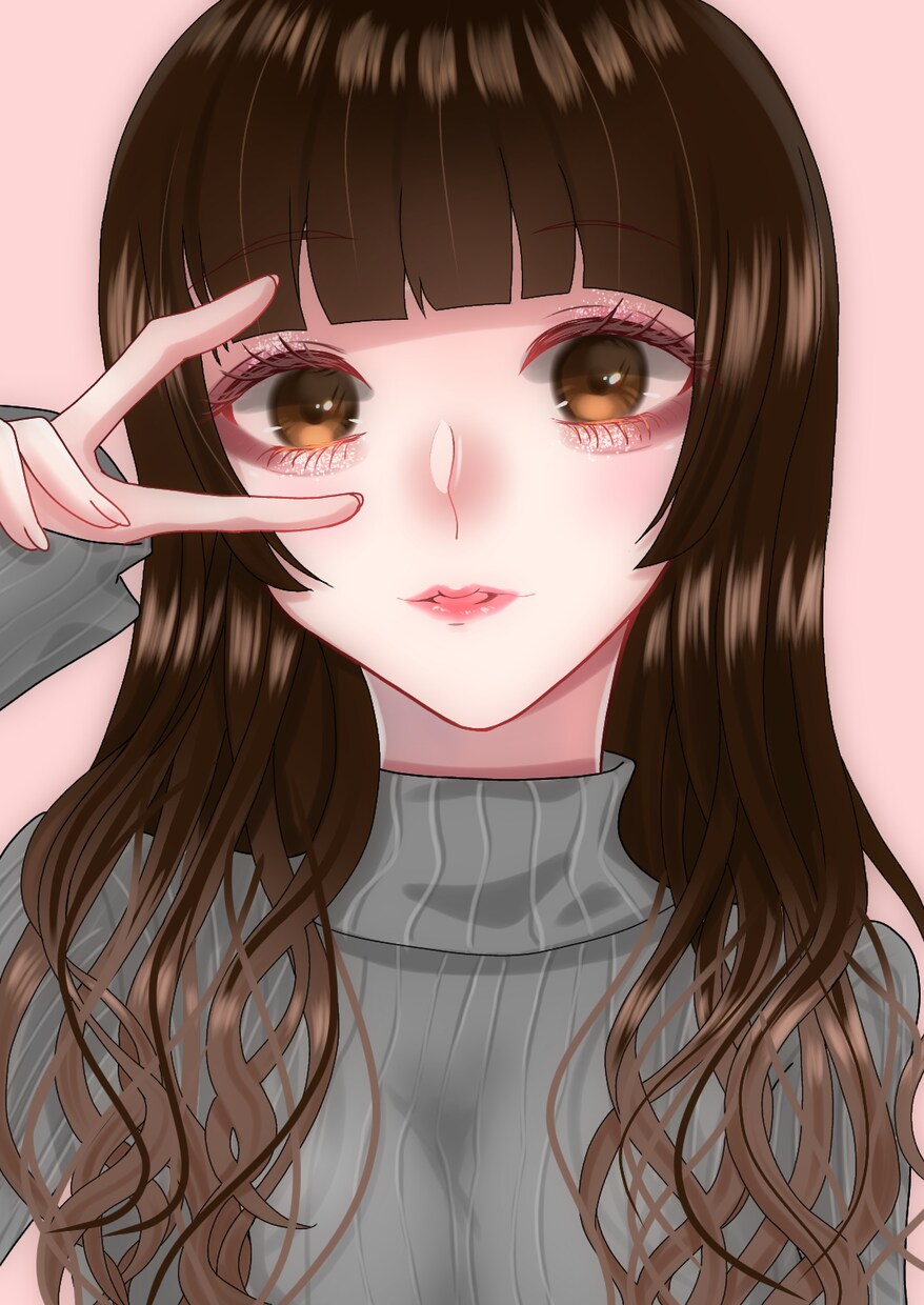 低コスト高クオリティでSNS等のアイコンを描きます 等身大の可愛い男女を描きます！ イメージ4