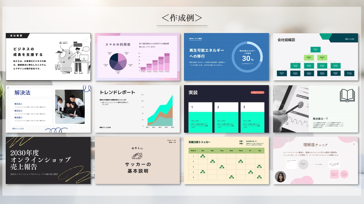 低価格！魅力的なパワーポイント資料を作成します クライアントの要望に沿った資料を低価格で作成します！ イメージ2