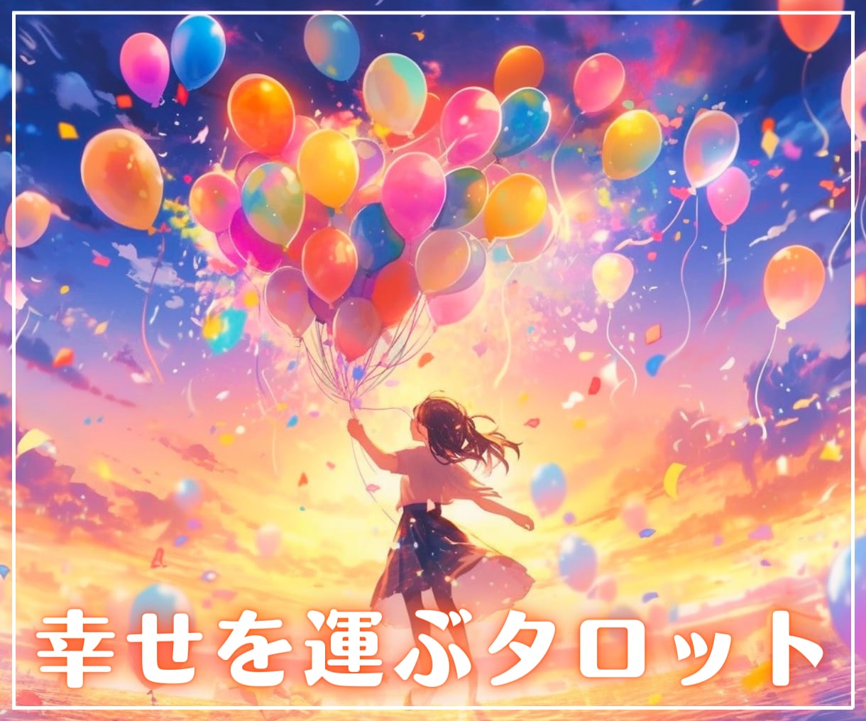 幸せタロット♡あなたのお悩みを希望に変えます 恋愛、人間関係、仕事の鑑定＋幸せを運ぶアドバイス付き✨ イメージ1