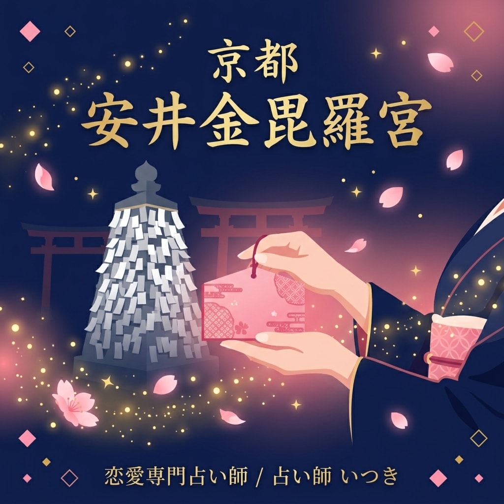 恋愛占い師が京都・安井金毘羅宮へ代理祈願します プロの恋愛占い師が縁結び最強の安井金毘羅宮へ代わりに参拝！ イメージ1