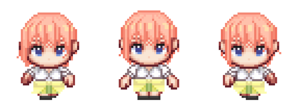 ドットキャラを作成いたします RPGツクールMZ/MV歩行キャラ　作成 イメージ3