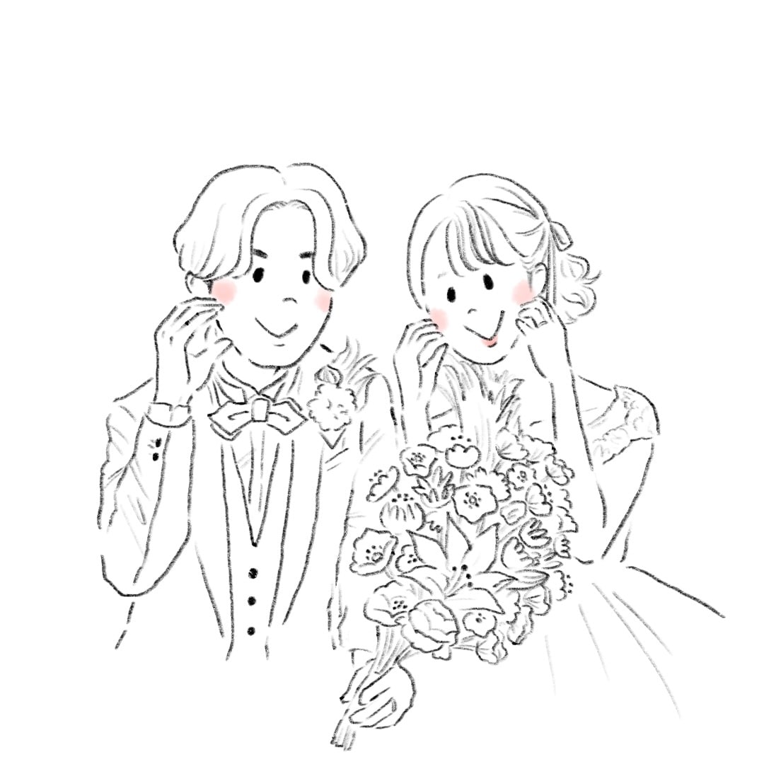 ゆるくてほっこり♡柔らかなタッチの似顔絵を描きます プロフィールに優しい雰囲気をプラスできるかわいいイラスト♡ イメージ7